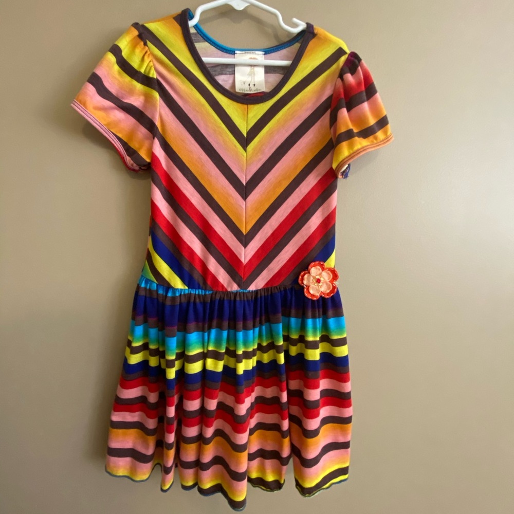 Multicolored Girls Dress
